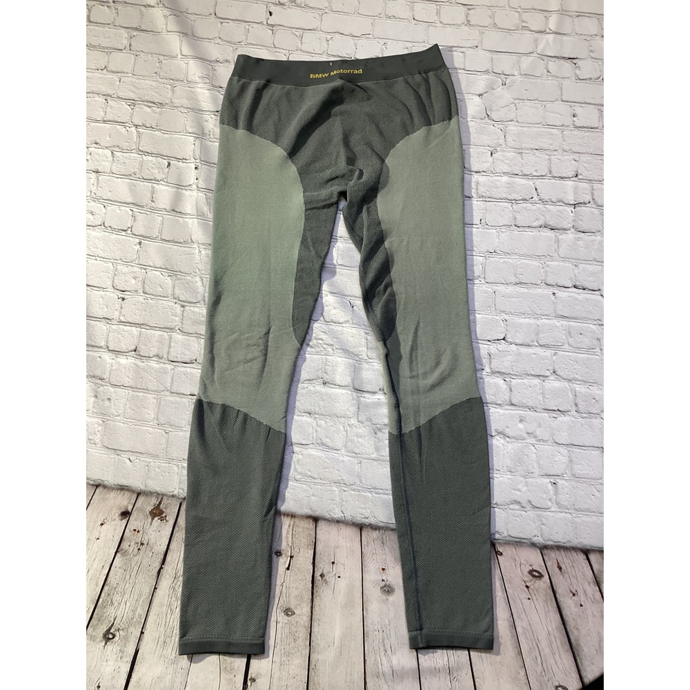 BMW Motorrad Functional Thermal Base Layer Pants Grey Mens Large Leggings 39011